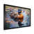 Cadre d'angle fermé noir