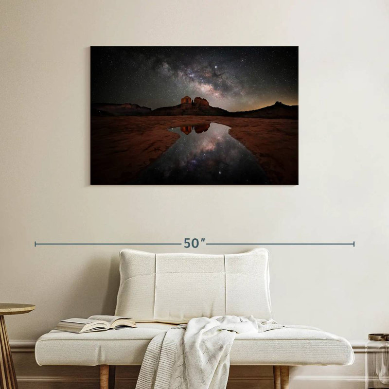 Voie Lactée Oberle et piscine réfléchissante Sedona