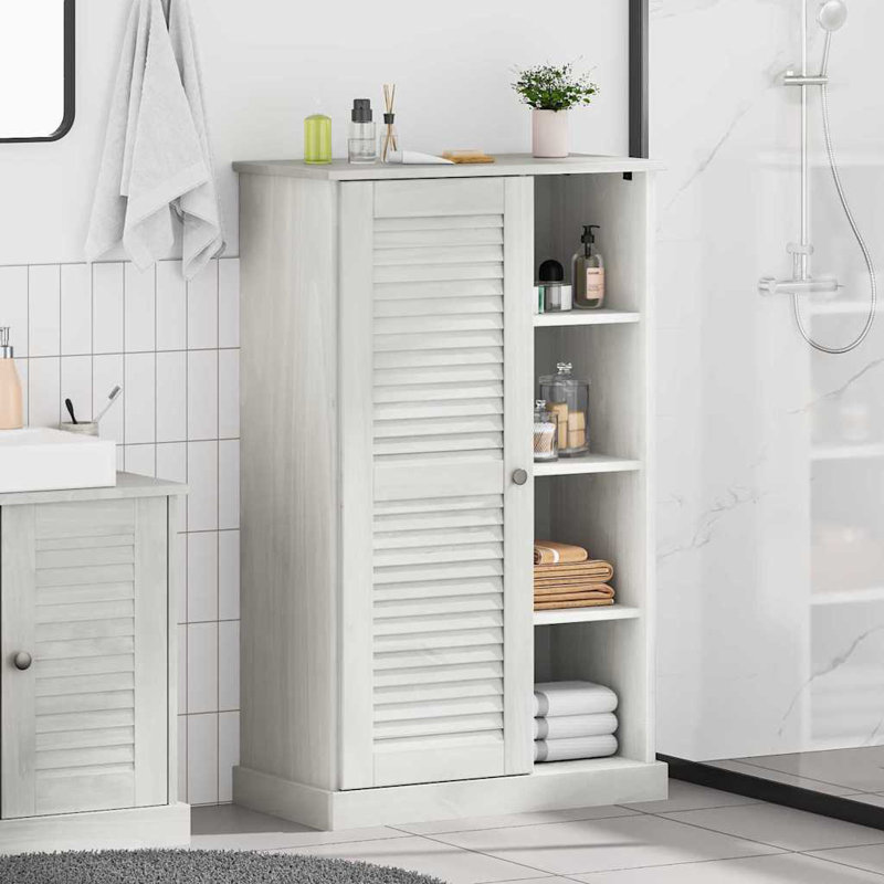  Bathroom Cabinet VIGO 67.5 X 34 X 110 Cm, White