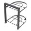 Carbon Steel Half-circle Countertop / Cabinet Pot Rack