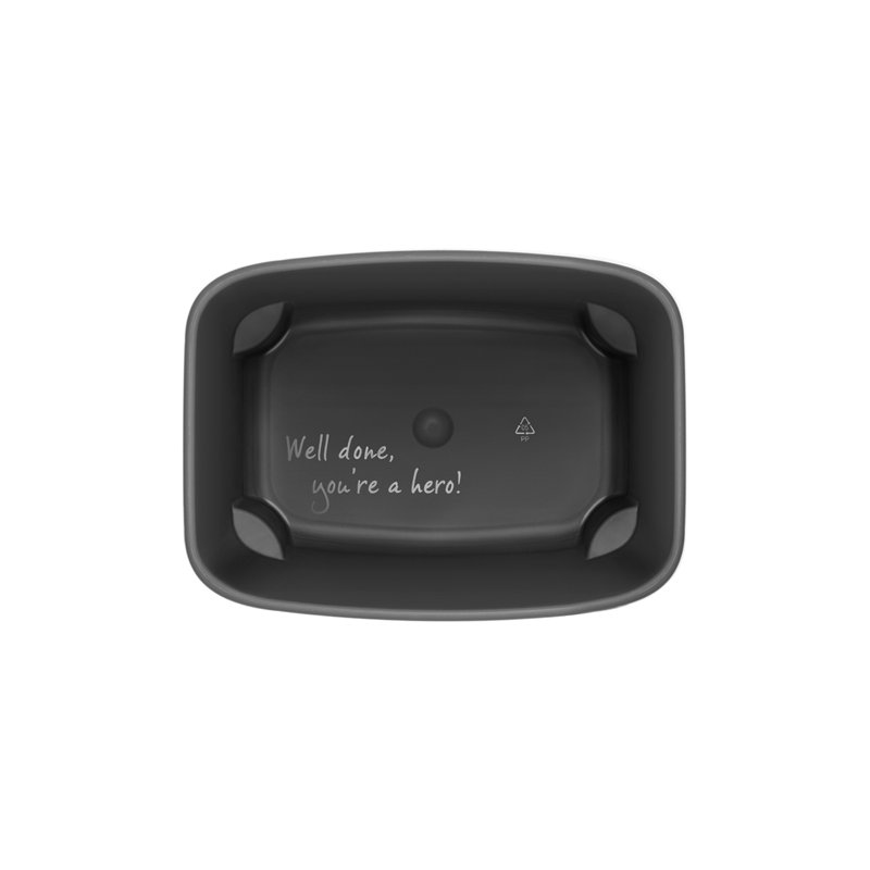 Brabantia 7 Litre Bo Waste Bin Hi, Matt Black