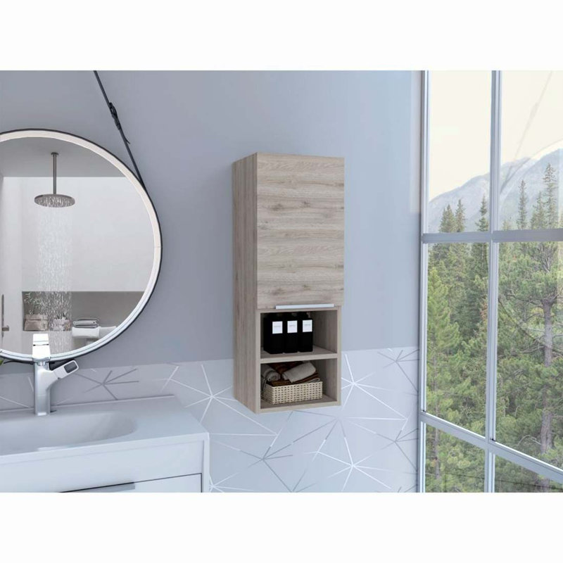 Armoire d'appoint Dequindre, Gris