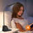 23'' Table Lamp with USB and Outlet, Flexible Gooseneck Desk Light for Kids, 650LM, Phone Mount, Pen Holder, Timer Settings, Study Essentials for College Dorm Room Home Office Bedroom-857069437