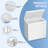 BANGSON 7.1 Cu.Ft Chest Freezer with Adjustable Thermostat & Basket, Efficient Deep Freezer for Garage, Basement, Home & RV Use，-120121515