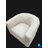Wakenda Modern Corduroy Upholstered Curved Barrel Swivel Accent Chair-1874885681