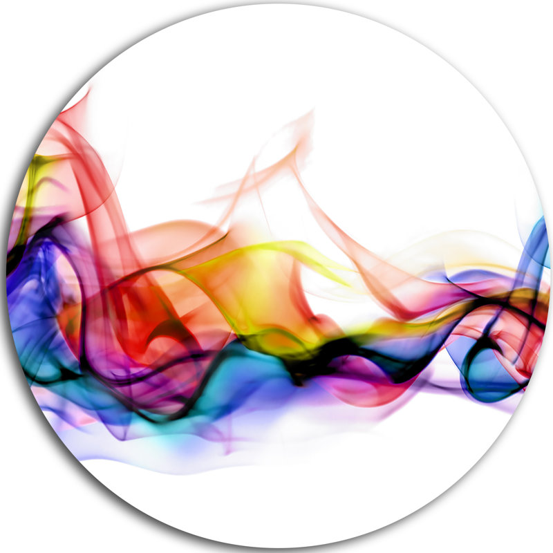 «Abstract Smoke», impression, H 23 po x l 23 po x P 1 po, Métal