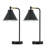 Touch Dimmable  Metal Desk Lamp with USB & Type-C & AC Outlet Industrial & Bulbs-1960276230