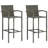 Erda Rectangular 2 - Person Bar Height Dining Set-1361347593