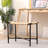Jacob Paper Rope Bench with Metal Frame-1775775888