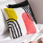 Almyra Abstract Square Throw Cushion-473554810