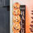 42"H Lighted Halloween Wooden Stacked Pumpkins Porch Sign With Timer