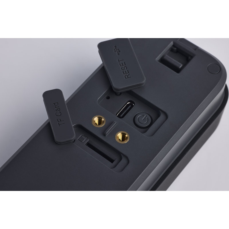 Starfish Smart Doorbell Security Camera Wired Black Doorbell With Black Chime, Black