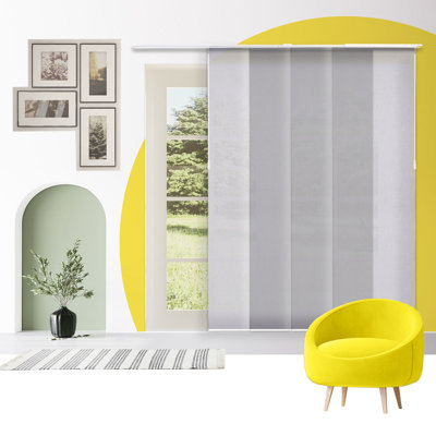 Adjustable Vertical Sliding Panel Track Blinds