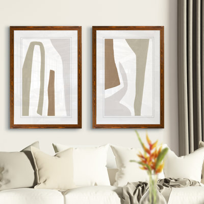 " Format Frolic I " by Vincent Van Gogh 2 - Pieces