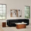 Table d'appoint Cealain, marbre blanc Calacatta