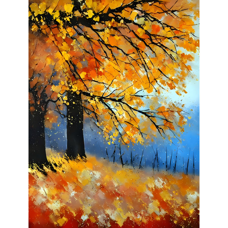 Hillside Shadows, 32" H x 24" W