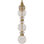 Avra Glass And Metal Wall Sconce