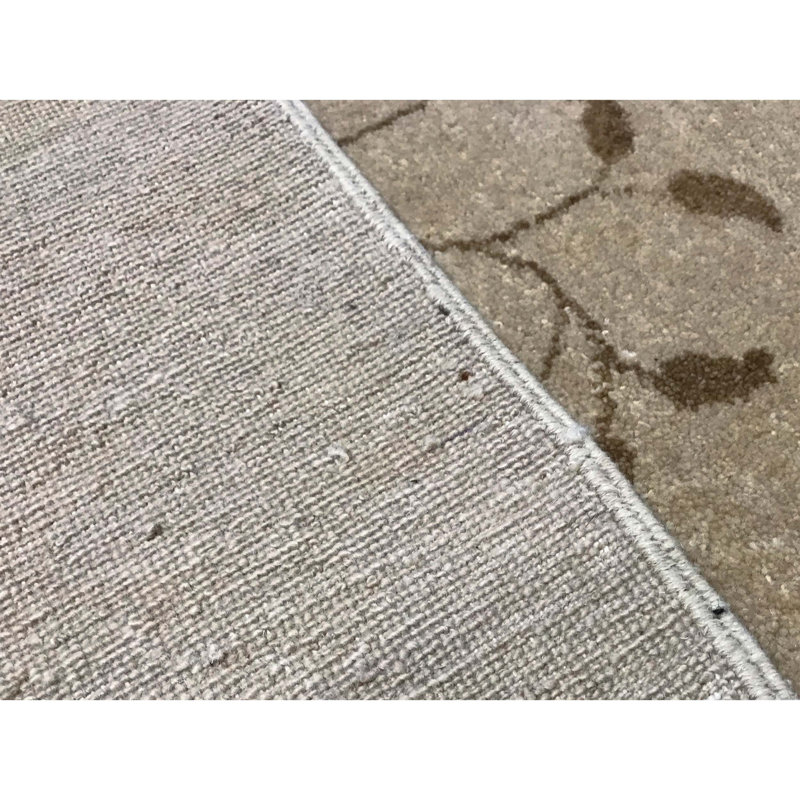 Hand-Knotted High-Quality Beige Area Rug