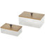 Ensemble de 2 boîtes décoratives Simmone-1544811375