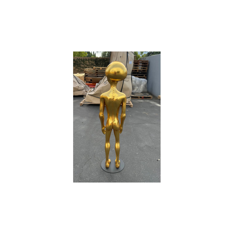 Statue dorée extraterrestre Roswell