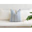 Ensemble de housse de coussin bleu côtier