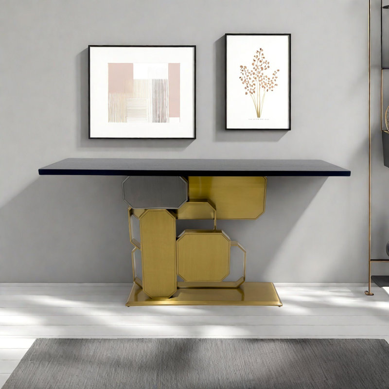 Console Modern Minimalist, H 33,46 po x l 55,12 po x P 13,78 po