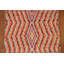 Tapis de couloir multicolore marocain noué à la main 4 x 10