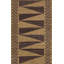 Geometric Area Rug in Brown
