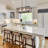 3 - Light Brown Wood Farmhouse Dining Room Light Fixture Hanging Pandent Lighting for Kitchen Foyer