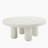Loanna White Finish Coffee Table