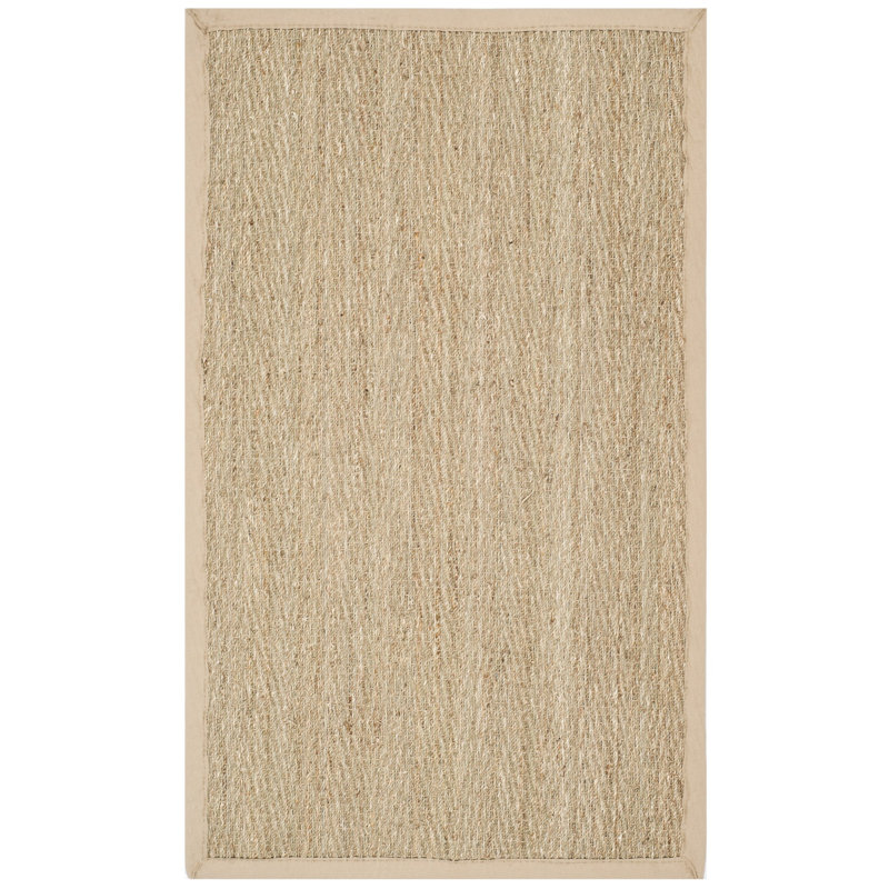 Emmaline Hand Woven Area Rug, Rectangle 152 x 244cm, Natural/Almond