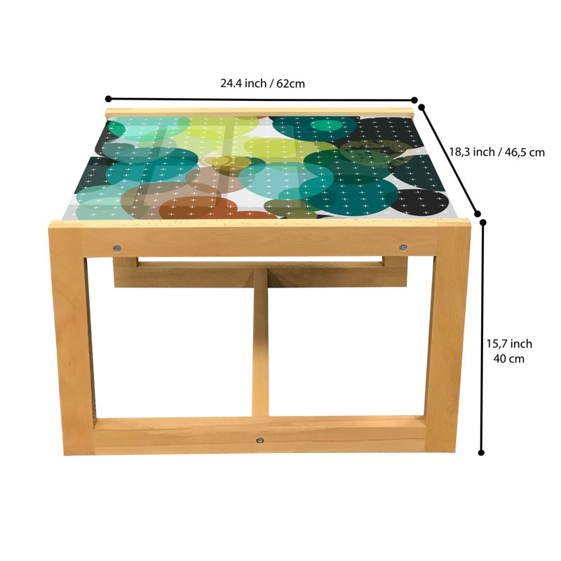 Jacaury Sled Coffee Table, 62cm H x 46cm W x 40cm D