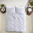 White Cotton Bedding Sets, Twin Xl 2-piece, Farmhouse Style For All Seasons