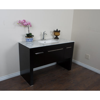 55 Single Bathroom Vanity Set