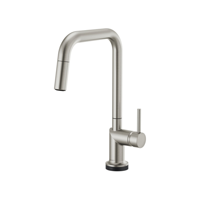 Odin® SmartTouch® Pull-Down Faucet with Square Spout, Stainless, Lever