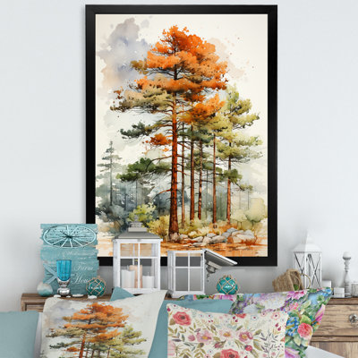 «Pine Tree Majestic Ponderosa II», reproduction d'art sur toile