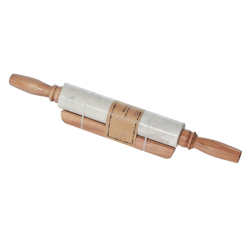 IH Casadécor Stone Rolling Pin, Brown