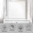 Casilda 40"x40" Mirror, White Finish