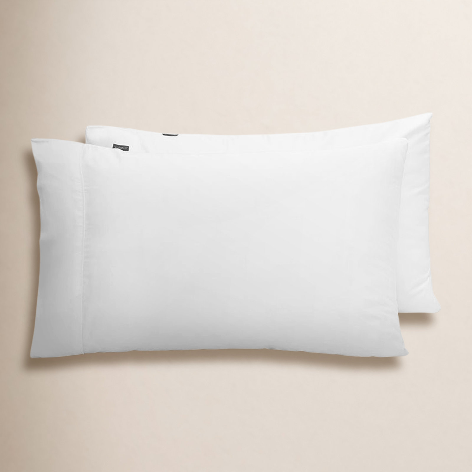 Signature Sateen Pillowcase, Full / Double Pillowcase + Pillowcases 2 Standard, Cloud