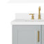 Meuble-lavabo simple en bois d'hévéa Freitas-1195658028