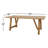 Bevington Solid Wood Base Dining Table-1513417414