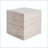 Square Travertine MGO Side Table