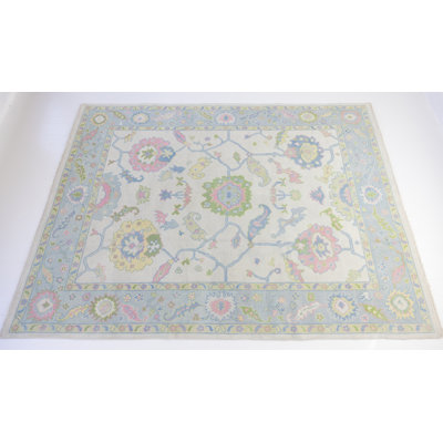 Riley Jane Hand Knotted Wool Oriental Area Rug