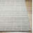 Lavande Geometric Wool Area Rug in Off-White/Gray-681439298