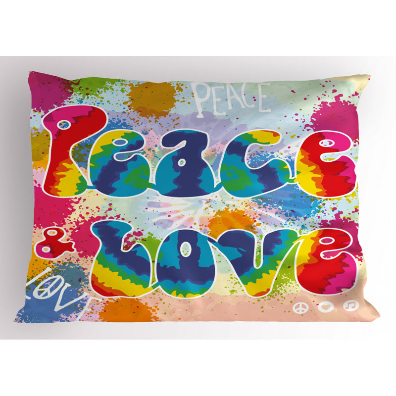 Funky Polyester Sham, Twin