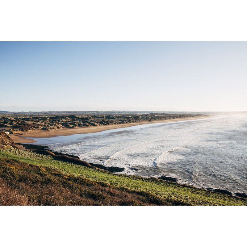 Saunton Sands Beach par Lleerogers, H 12 po x l 18 po