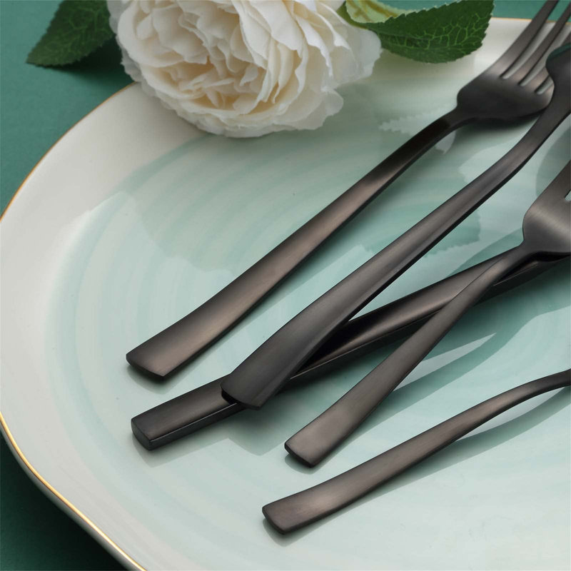 Ebern Designs Nevres 30 Piece Stainless Steel Cutlery Set , Service for 6