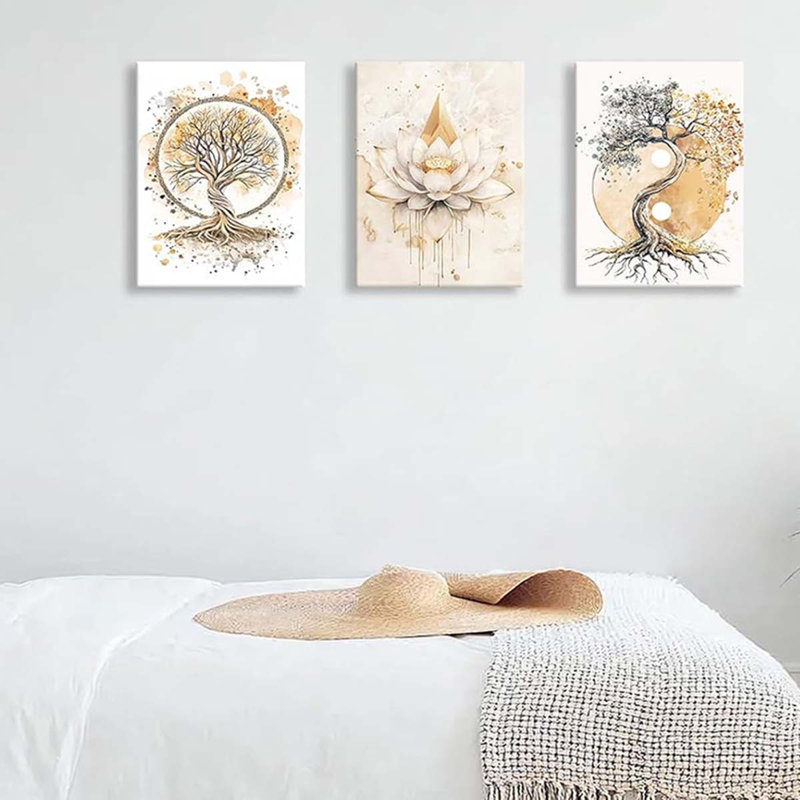 3 Piece Wrapped Canvas Print