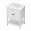 Meuble-lavabo moderne avec lavabo en céramique