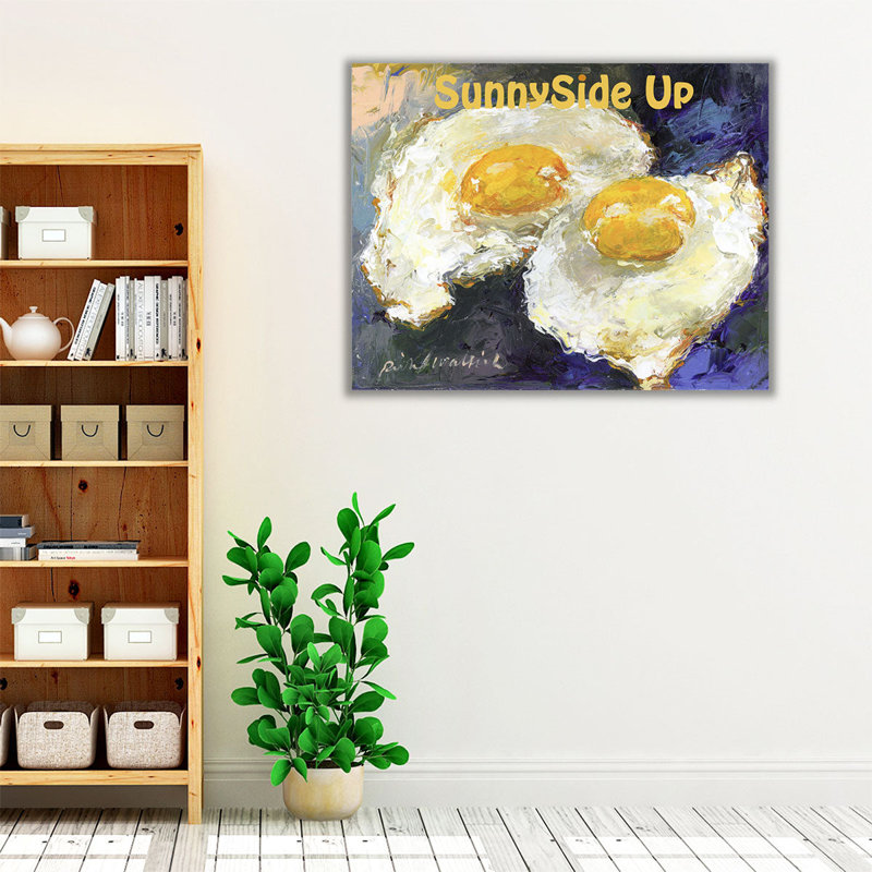 «SunnySide Up», reproduction d'art sur toile, H 36 po x l 45 po